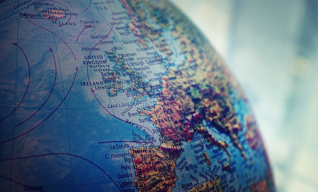 Shallow Focus Photo of World Globe